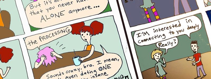 Finding the Humor in Alternative Lifestyles: KimchiCuddles Web Comic
